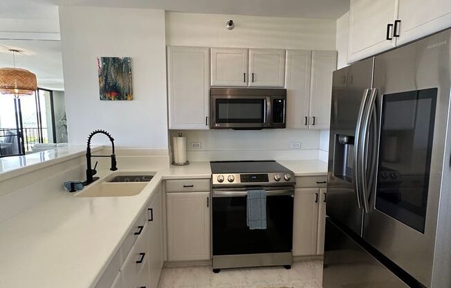 Stunning Panoramic Ocean Views! Fully furnished, fully renovated, 2 bedroom, 2 bathroom unit at Windward Passage