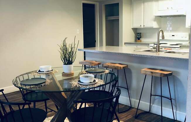 Dining Area and Kitchen at La Costa at Dobson Ranch Apartments