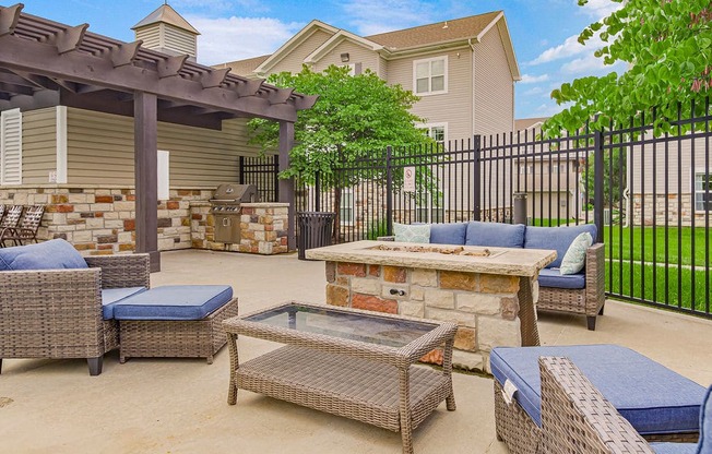 Patio with Firepit