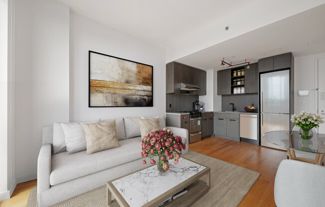 1 bed, 1 bath, $3,743, Unit 822