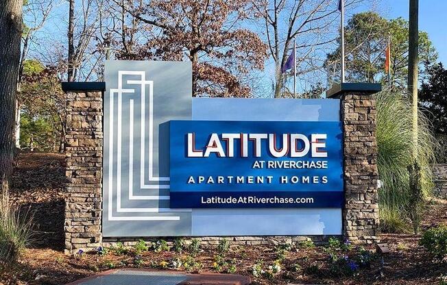 Property Signage at Latitude at Riverchase, Hoover, 35216