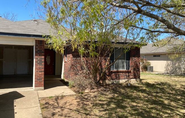 3 Bedroom 2 Bathroom Leander Home