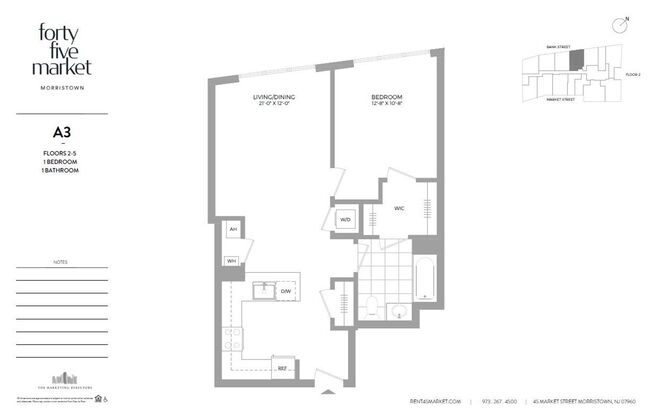 1 bed, 1 bath, 767 sqft, $3,365, Unit Apt 407