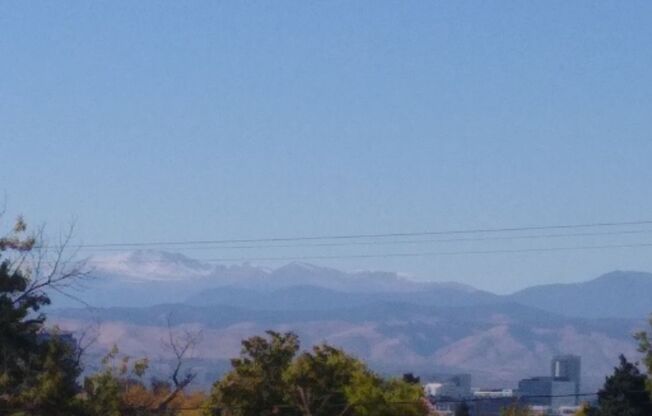 Mountain & City Views 2 Bed, 1 Bath Duplex on a Hill