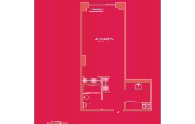 Studio, 1 bath, $3,420, Unit 321
