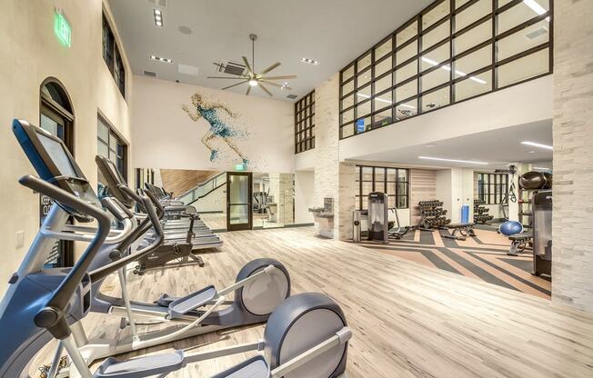 fitness center