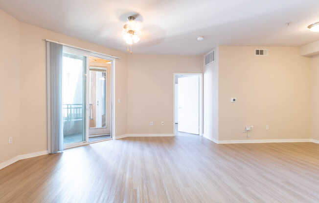 Living Room with Hard Surface Flooring
