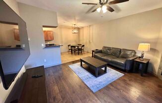 Furnished Moved In Ready 2nd Story End Unit 1bd/!ba At the Arbors