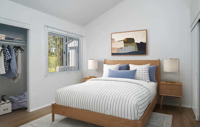 Bedroom with Hard Surface Flooring