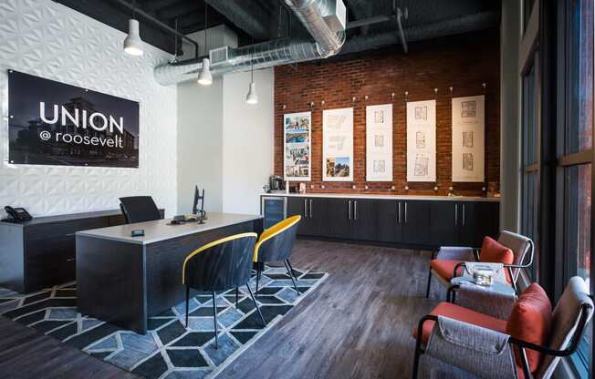 Leasing Office At Union at Roosevelt Apartments In Phoenix, AZ
