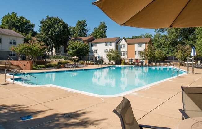 Invigorating Swimming Pool at Amberleigh, Fairfax, Virginia