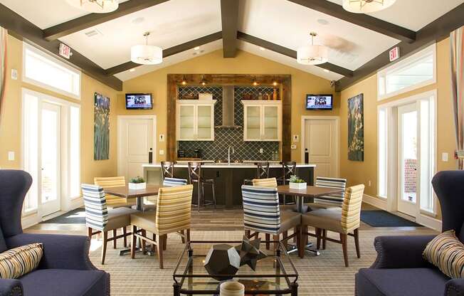Community Clubhouse at Aventine Wilderness Hills in Lincoln, NE