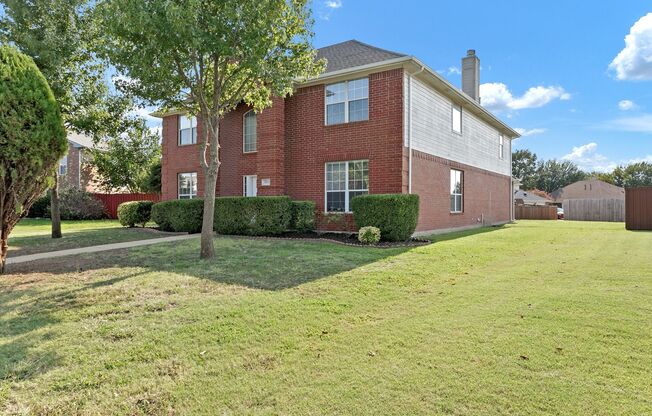 Welcome to this beautiful freshly painted 4-bedroom, 3.5-bath home situated on a spacious lot,