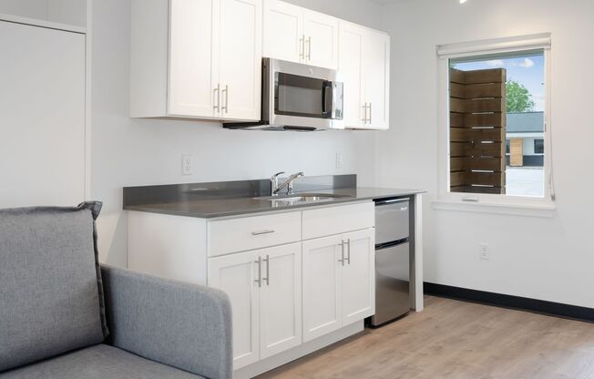 Studio, 1 bath, 294 sqft, $815, Unit 108