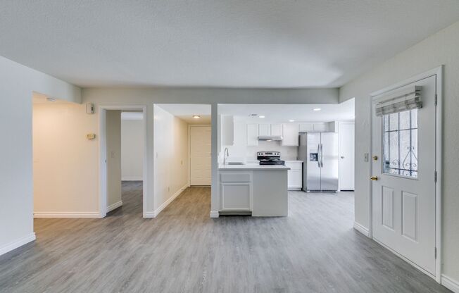 2 bedroom & 2 bath unit first floor