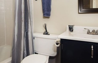 Upgraded bathroom