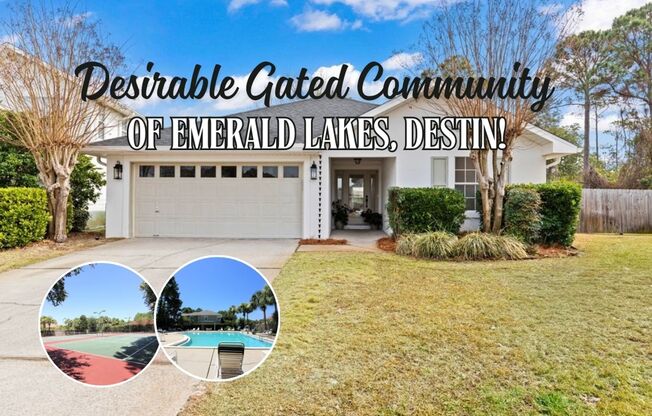 Beautiful 4-Bedroom Home in Gated Emerald Lakes – Spacious, Updated & Pet-Friendly!