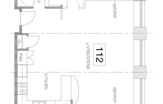 2 beds, 2 baths, 1,025 sqft, $2,126, Unit 112