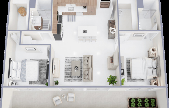 2 beds, 2 baths, 1,175 sqft, $2,315