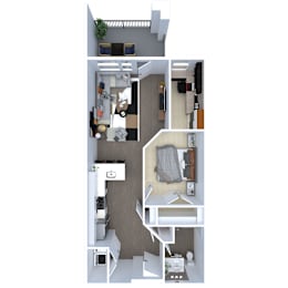 1 bed, 1 bath, 858 sqft, $2,099