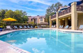 take a dip in our resort style swimming pool