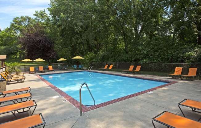 The Gables at Park Pointe Apartments in St. Louis Park, MN Outdoor Pool