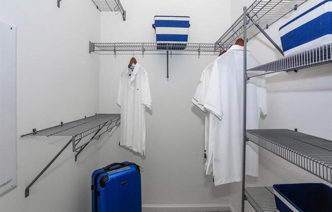 Oversize walk-in closet at Oasis Shingle Creek in Kissimmee, FL