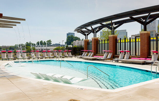 Resort Style Swimming Pool at Aurora, North Bethesda