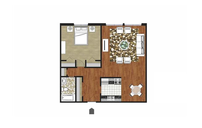 1 bed, 1 bath, 700 sqft, $1,169, Unit 3-105