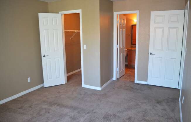 Carpeted Bedroom at Madison at Green Valley Apartments, Henderson, Nevada