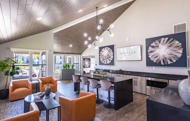 the preserve at ballantyne commons community room and bar