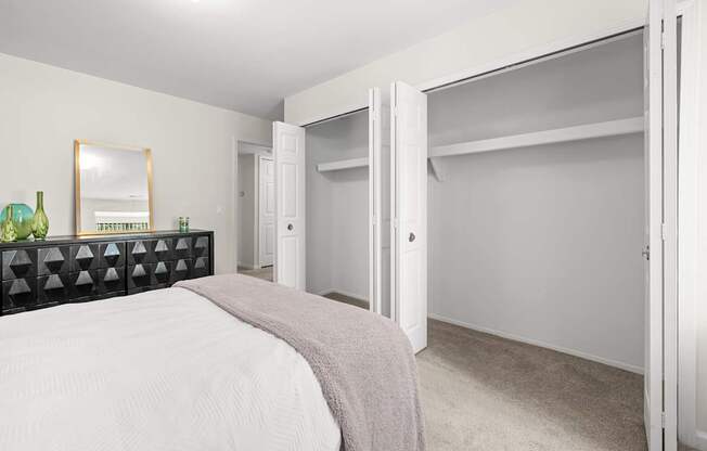 Spacious Closets at Lakeside Village Apartments Clinton Township MI