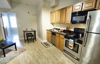 Updated Kitchen  at Tremont Terraces Apartments, Integrity Realty LLC, Ohio