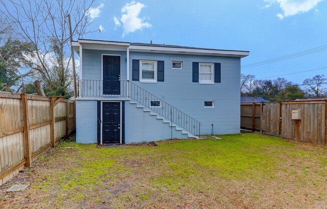 Fenced in yard with private gate entrance!