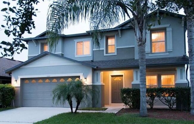 Gorgeous waterfront 4 beds 2 and half baths  home in highly desirable Eagle Creek Community in the heart of Lake Nona.