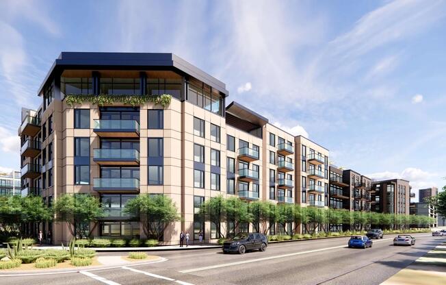 Modera Reserve is located directly across from Kierland Commons and within a half-mile of Scottsdale Quarter.