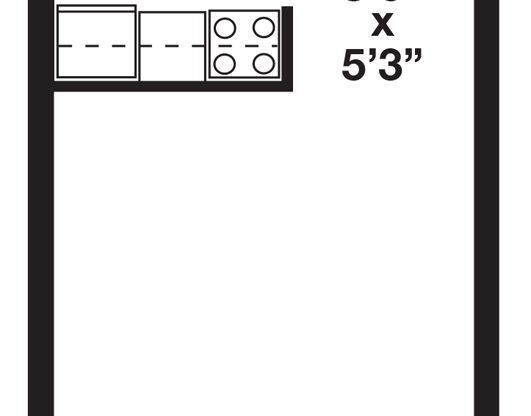 Studio, 1 bath, 585 sqft, $3,617, Unit 11G