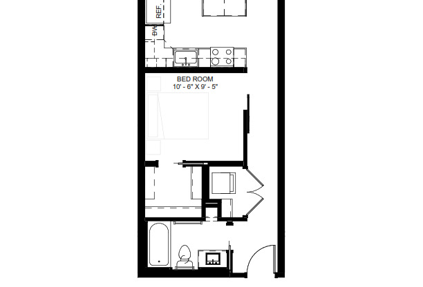 1 bed, 1 bath, 620 sqft, $1,299, Unit 161305