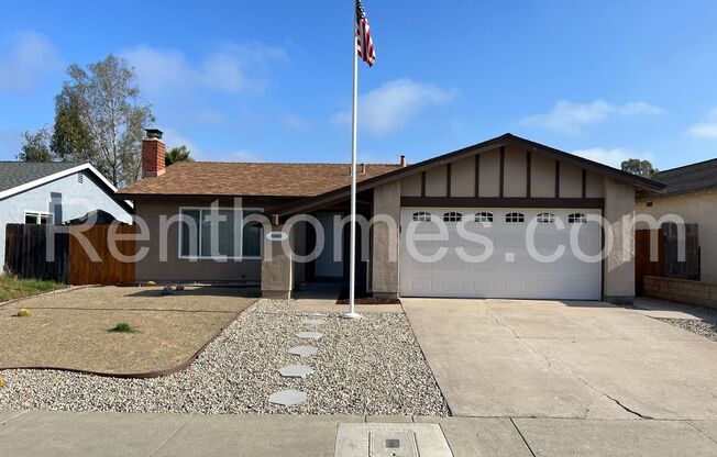 Mira Mesa, 8606 Capricorn Wy, Pool w/ Svc, Granite Counters, AC, Fireplace, Attached 2 Car Garage with Opener.