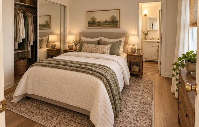 Available NOW! Cute one bedroom with bonus room in BROOKS