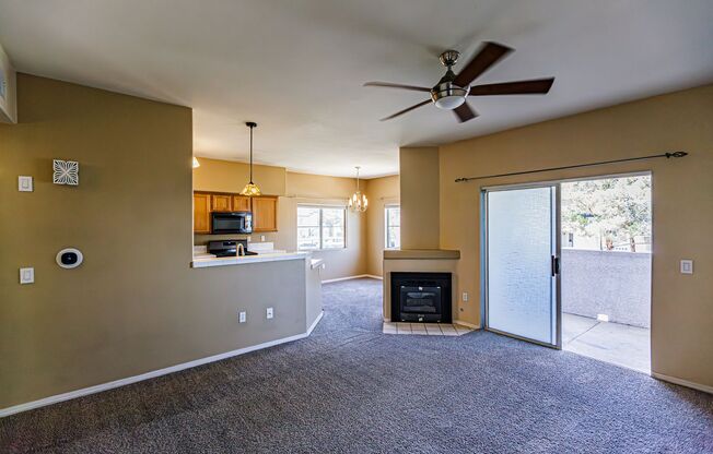 Upstairs condo in gated community