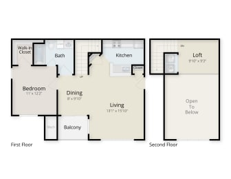 1 bed, 1 bath, 829 sqft, $1,735