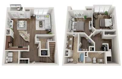 2 beds, 2.5 baths, 1,425 sqft, $2,177