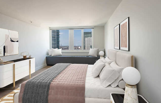 Bedroom with Hard Surface Flooring