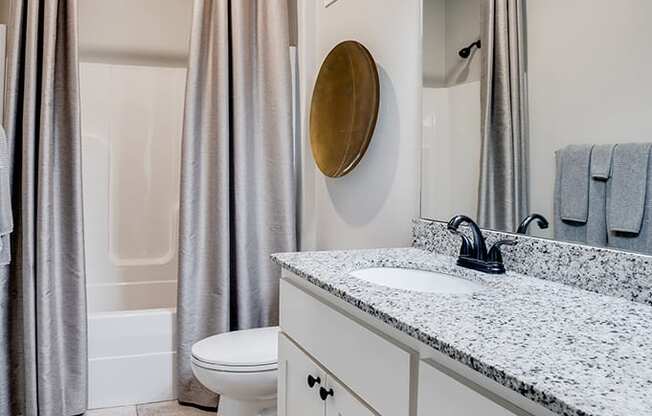 Bathroom with Large Shower and Tub