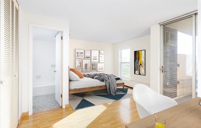 1 bed, 1.5 baths, 700 sqft, $3,400, Unit 807