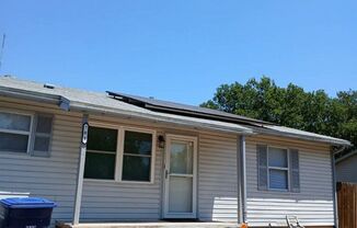 Three-Bedroom, One-bath Home with Solar Panels