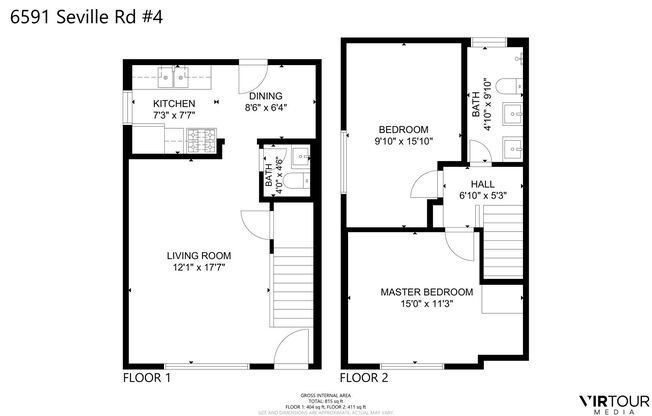 2 beds, 1.5 baths, 1,200 sqft, $4,217.4, Unit 3