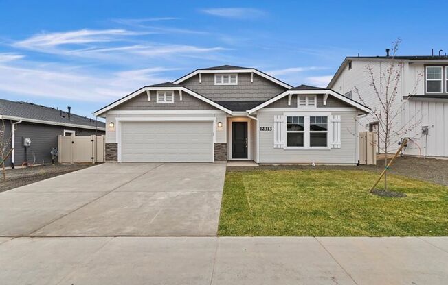 BRAND NEW!  Four Bedroom Home Located In Nampa close to the Blvd and Exit 33.  This home is a dream come true!