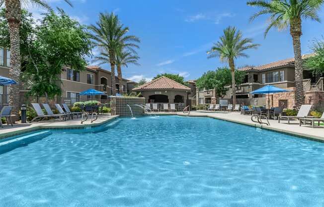Swimming at The Paseo by Picerne, Goodyear, Arizona